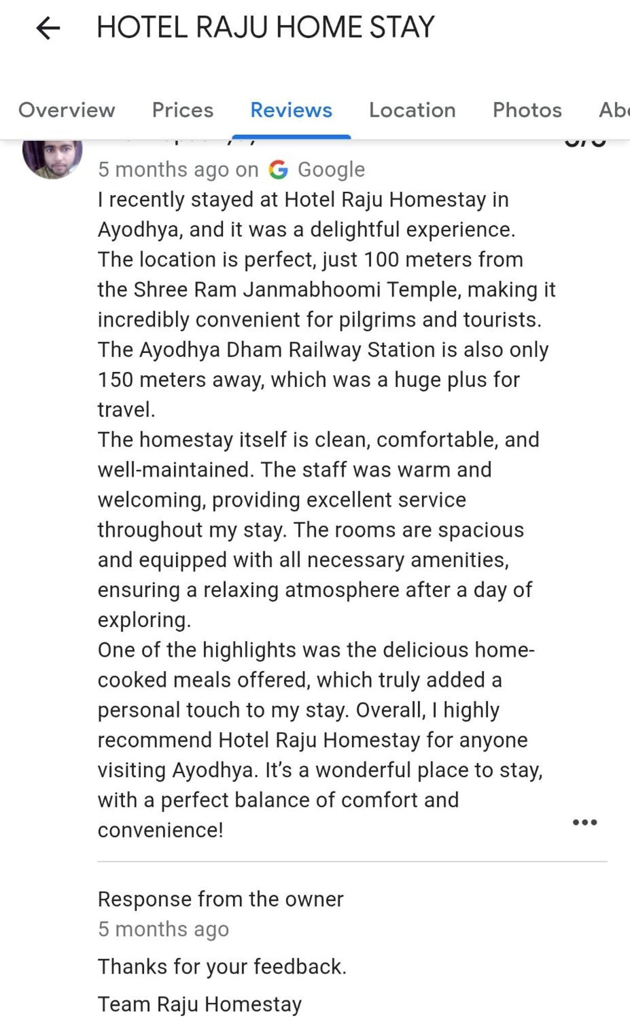 Hotel Raju Homestay Ayodhya 150 Meters From Shree Ram Janmbhoomi Temple 200 Meters From Ayodhya Dham Railway Station Екстериор снимка